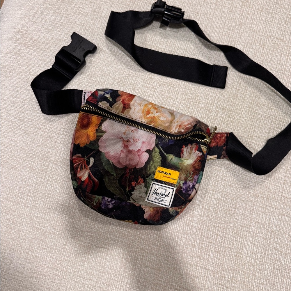 Herschel Supply Company Black Crossbody Bag with Adjustable Strap